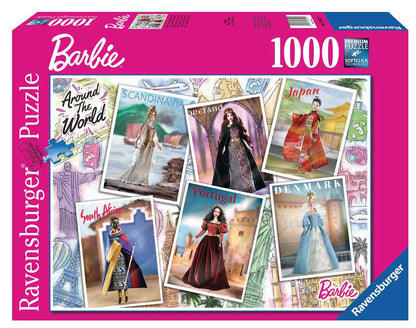 Ravensburger Barbie Around the World 1000 Piece Puzzle image 0