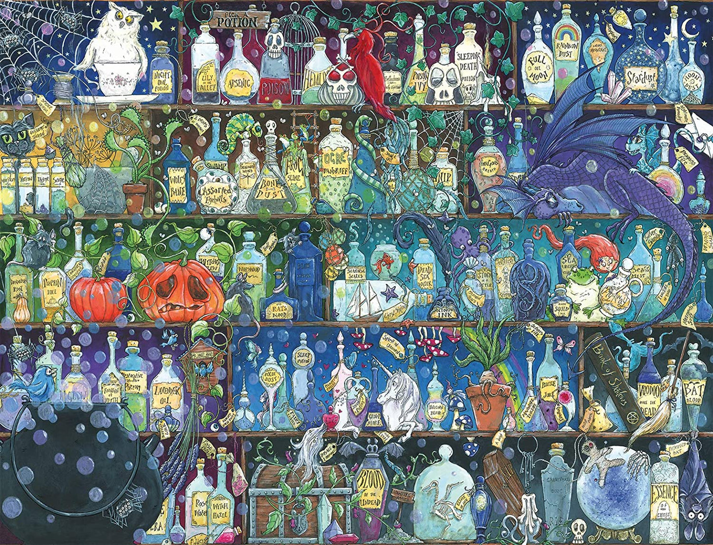 Ravensburger Magic Shelves -  2 x 1000 Piece Puzzle image 1