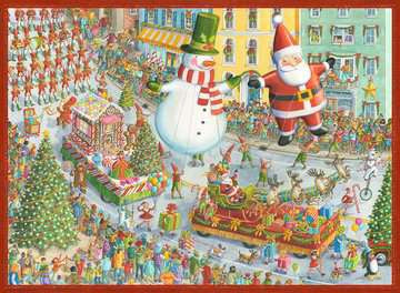 Ravensburger Here Comes Christmas 500 Piece Puzzle image 1