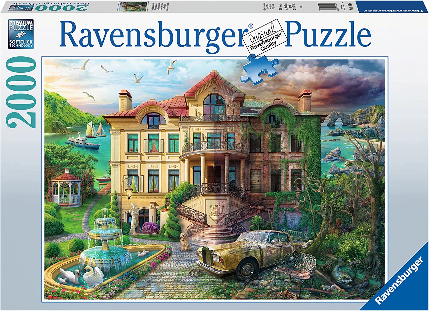 Ravensburger Cove Manor Echoes 2000 Piece Puzzle image 0