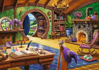 Ravensburger Nathanael Mortensen Charmed Cottage 1000 Piece Puzzle image 1