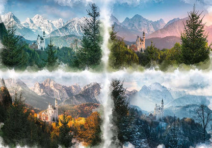 Ravensburger Castle Through The Seasons 18000 Piece Puzzle image 1