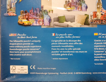 Ravensburger Silhouette Statue of Liberty New York 1000 Piece Puzzle image 3