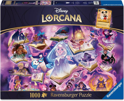 Ravensburger Disney Lorcana Glimmers of the Realm: Amethyst 1000 Piece Puzzle image 0
