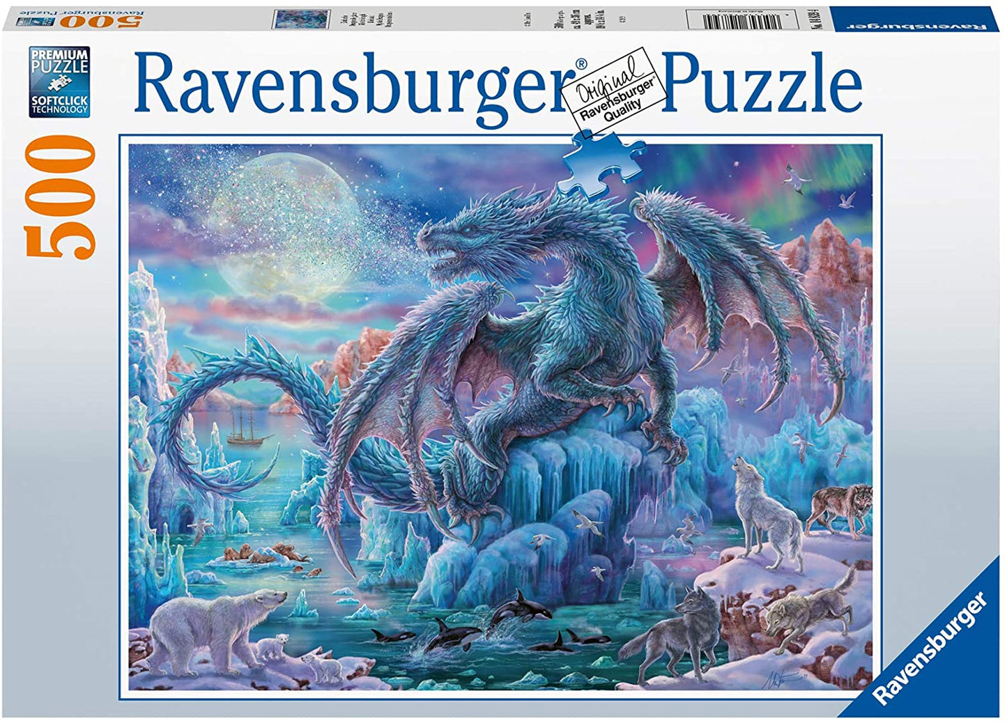 Ravensburger Mystic Dragons 500 Piece Puzzle image 0