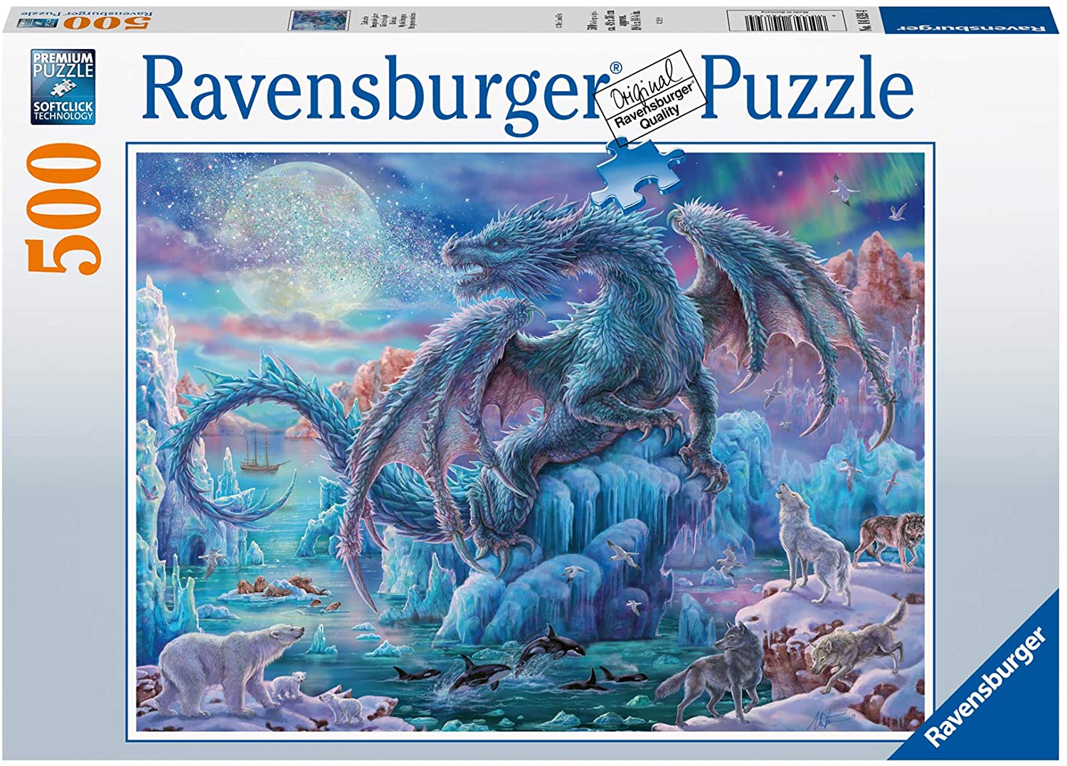 Ravensburger Mystic Dragons 500 Piece Puzzle image 0