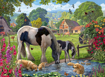 Ravensburger Hadlow Ponies 500 Piece Puzzle image 1