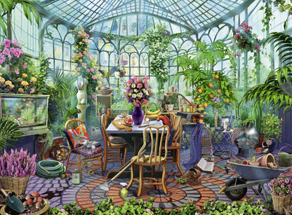 Ravensburger Greenhouse Morning 500 Piece Puzzle image 1