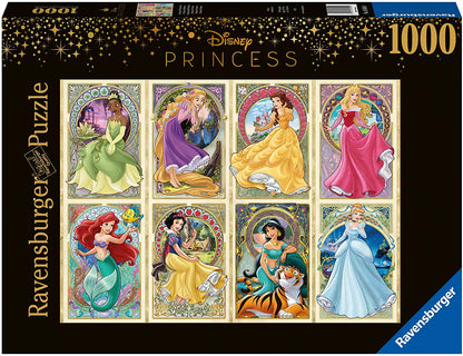 Ravensburger Disney Princess Art Nouveau 1000 Piece Puzzle image 0