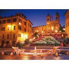 Clementoni High Quality Collection Piazza di Spagna - Rome 500 Piece Puzzle image 1