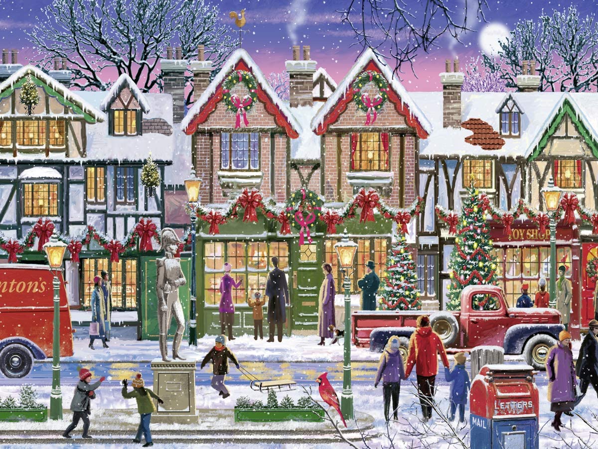 Ravensburger Christmas in the Square 1000 Piece Puzzle image 1