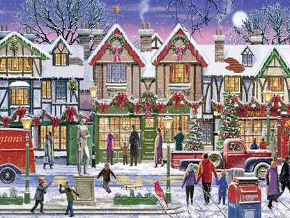 Ravensburger Christmas in the Square 1000 Piece Puzzle image 1