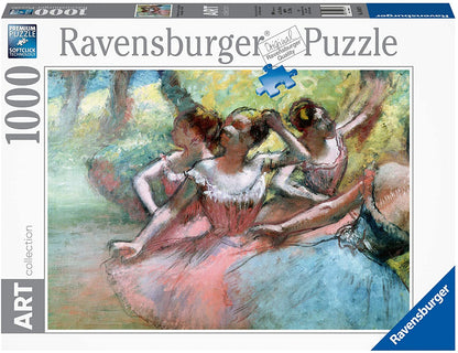 Ravensburger Art Collection Four Ballerinas On The Stage by Degas 1000 Piece Puzzle image 0