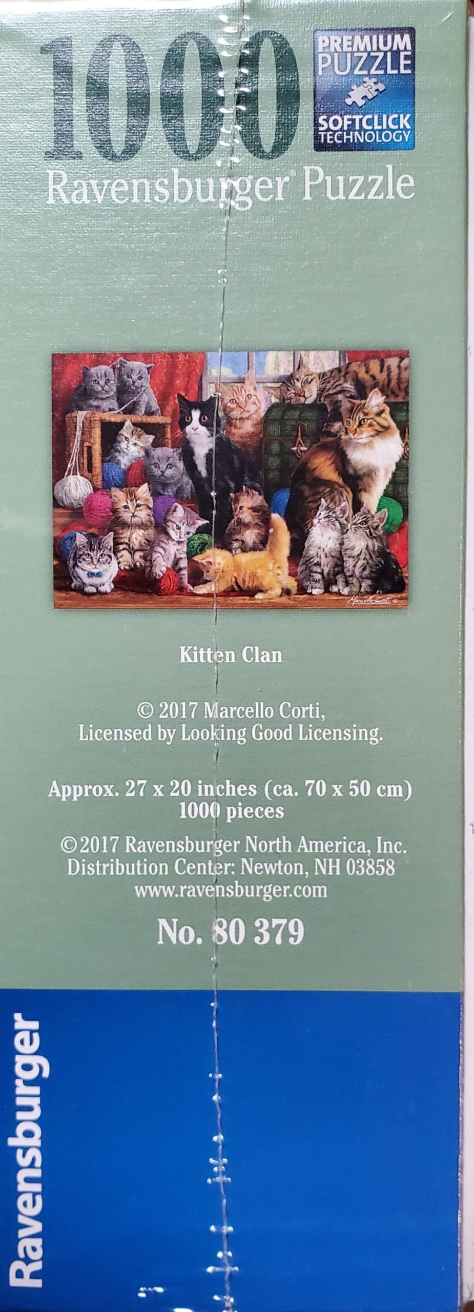 Ravensburger Kitten Clan 1000 Piece Puzzle image 1