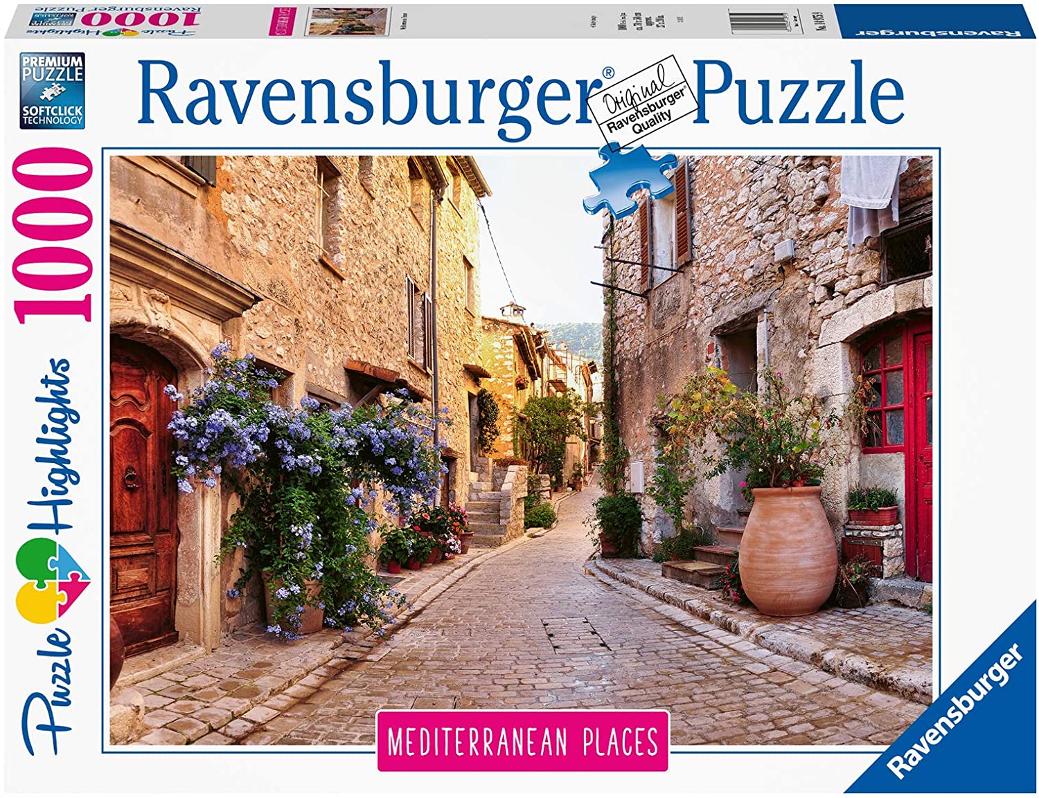 Ravensburger Mediterranean France 1000 Piece Puzzle image 0