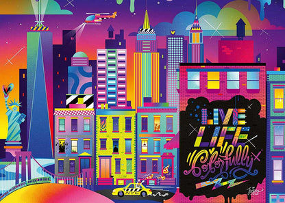 Ravensburger Live Life Colorfully NYC 1000 Piece Puzzle image 1