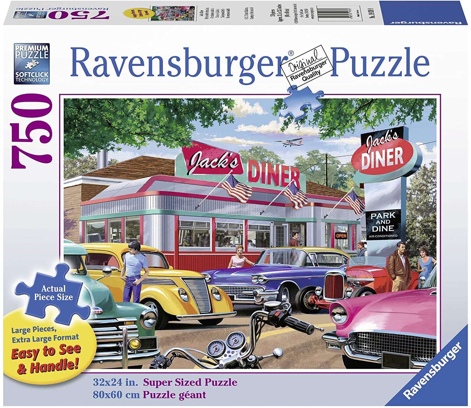 Ravensburger Meet You at Jack's 750 Piece Large Format Puzzle image 0