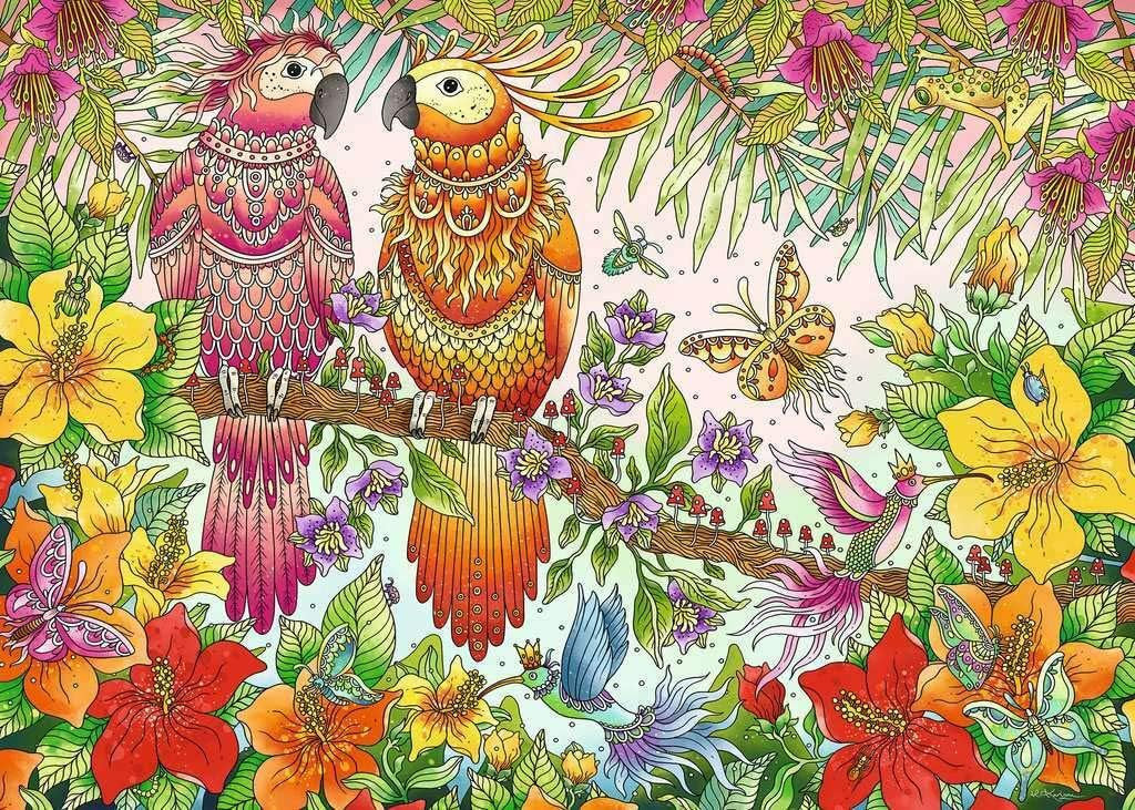 Ravensburger Tropical Feeling 1000 Piece Puzzle image 1