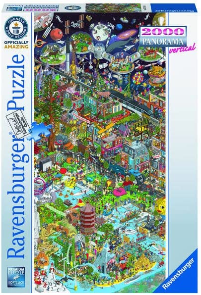 Ravensburger Guinness World Records 2000 Piece Panorama Puzzle image 0