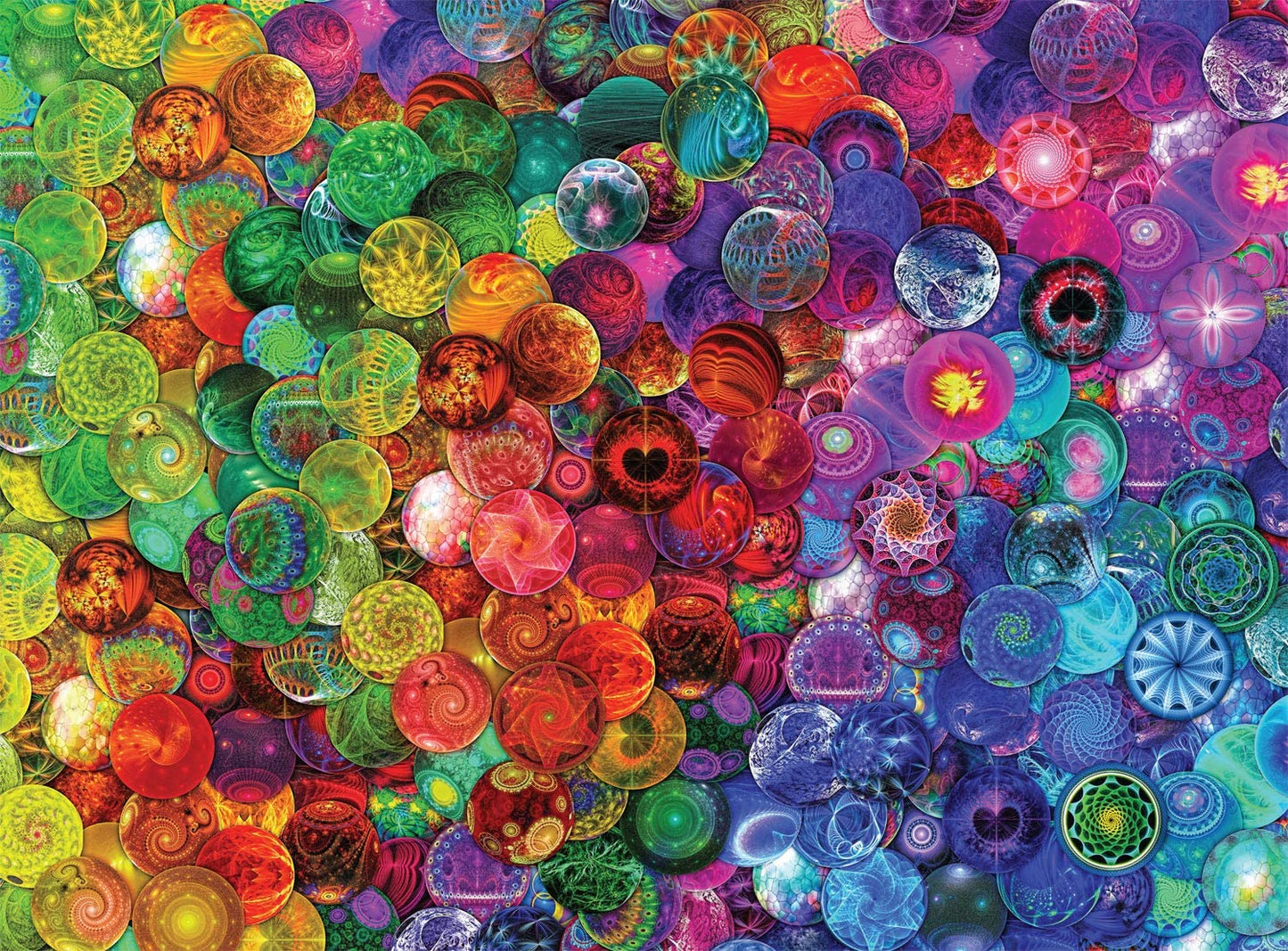 Buffalo Games Aimee Stewart Cosmic Marbles 1000 Piece Puzzle image 1