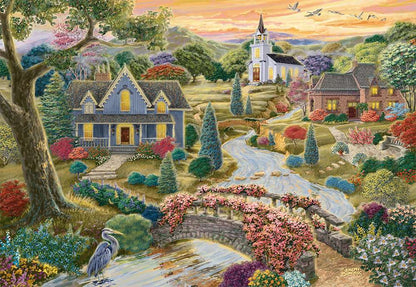 Ravensburger Enchanted Valley 2000 Piece Puzzle image 1