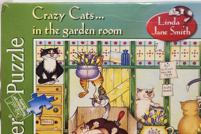 Ravensburger Linda Jane Smith Crazy Cats... In The Garden Room 1000 Piece Puzzle image 3