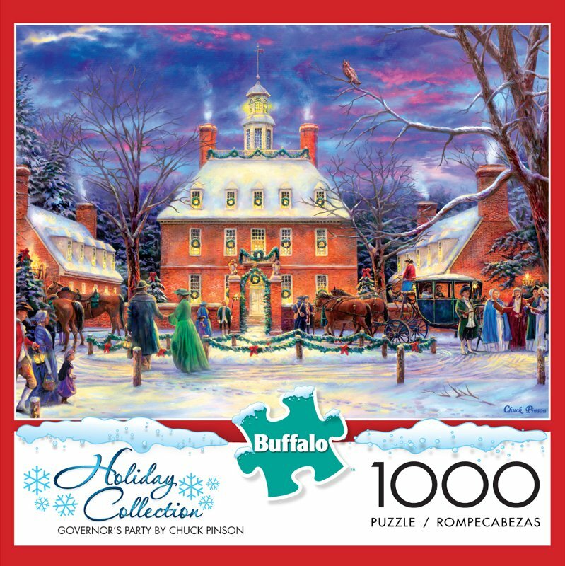 Buffalo Holiday Collection Governor's Party 1000 Piece Puzzle image 0