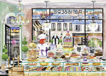 Ravensburger Wanderlust Collection Bonjour Paris 1000 Piece Puzzle image 1