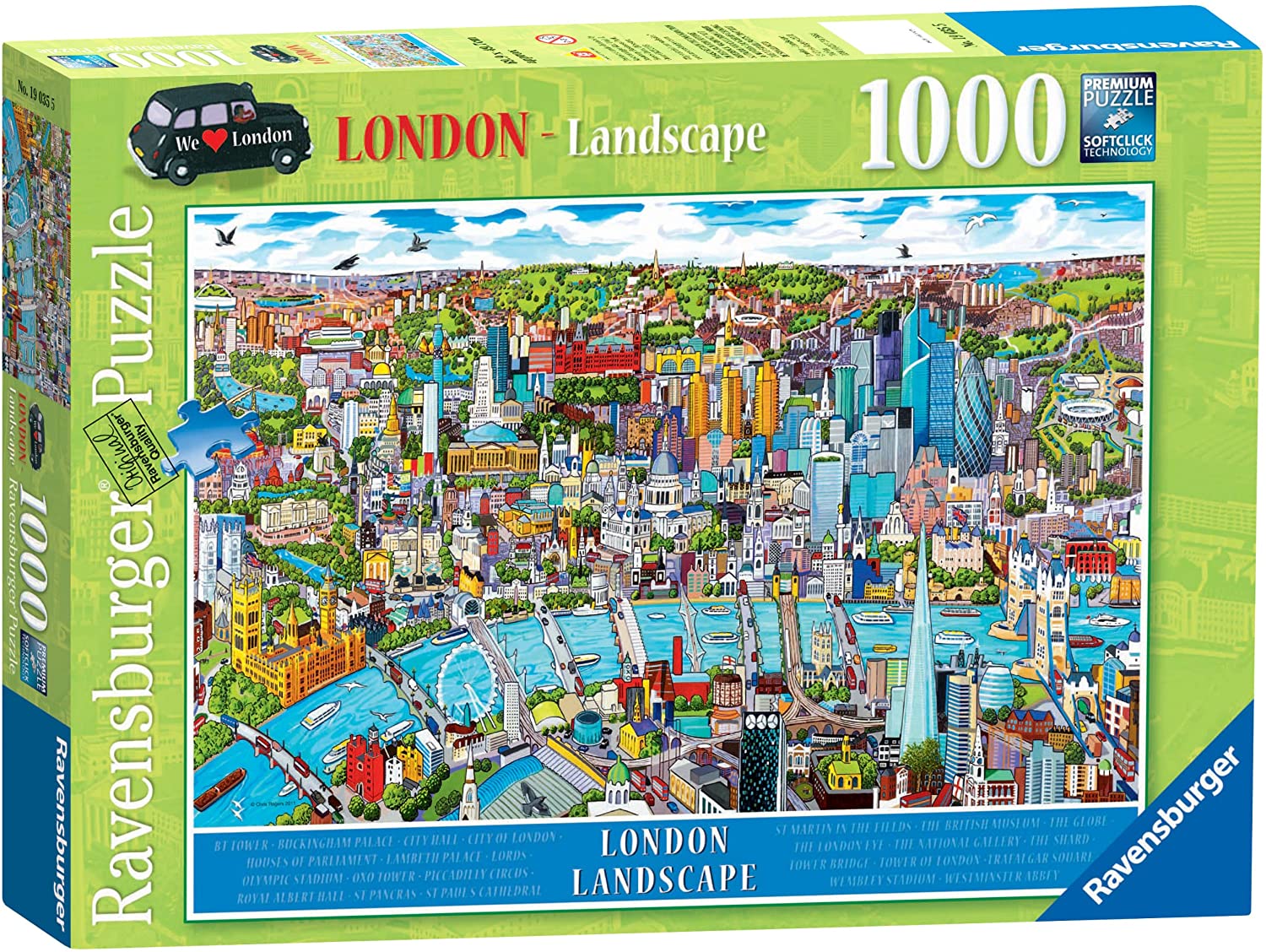 Ravensburger London Landscape 1000 Piece Puzzle image 0