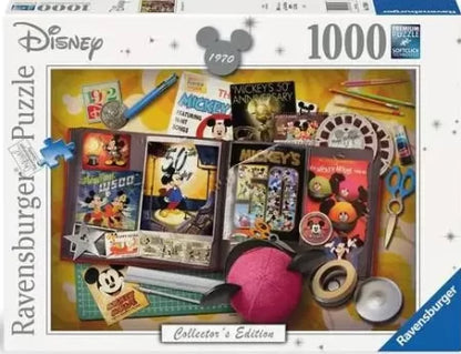 Ravensburger Disney Collector's Edition 1970 Mickey Anniversary 1000 Piece Puzzle image 0