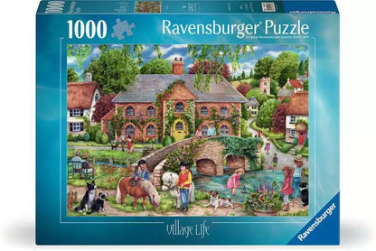 Ravensburger Village Life 1000 Piece Puzzle image 0