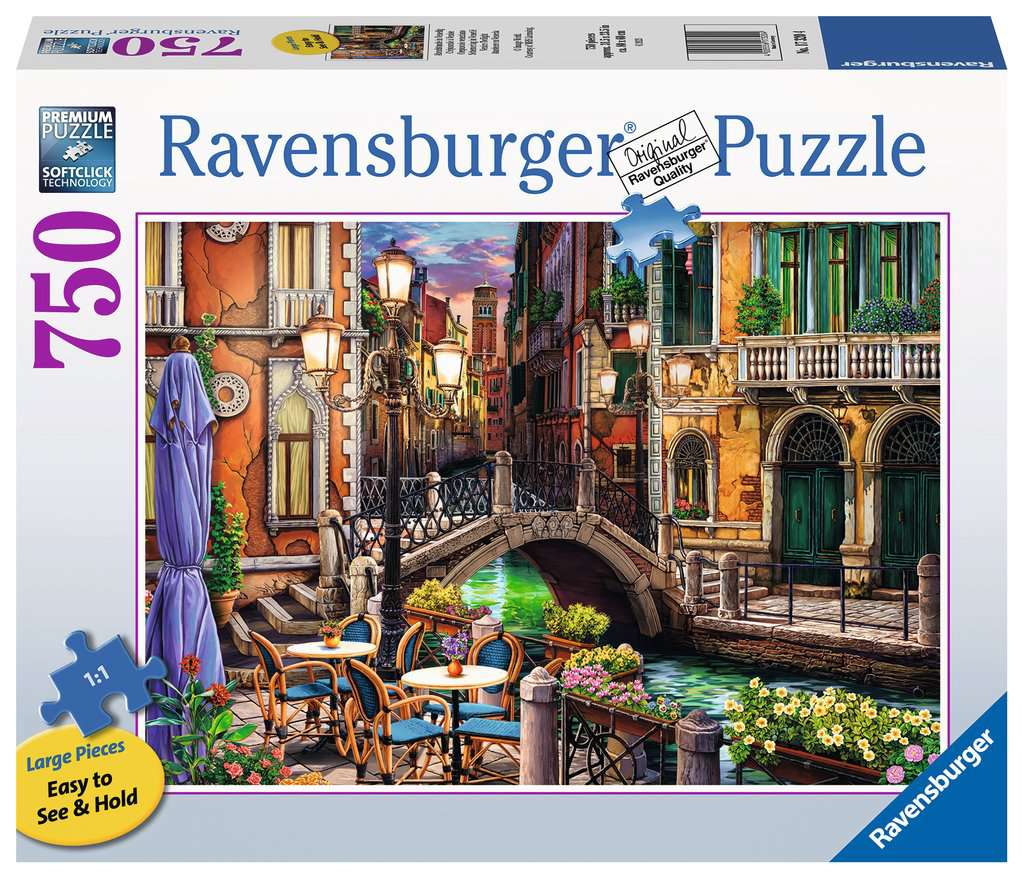 Ravensburger Venice Twilight 750 Large Piece Format Puzzle image 0