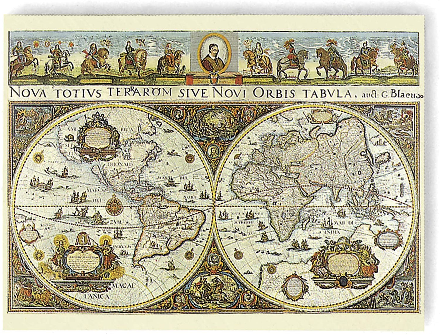 Ravensburger World Map, 1665  3000 Piece Puzzle image 1