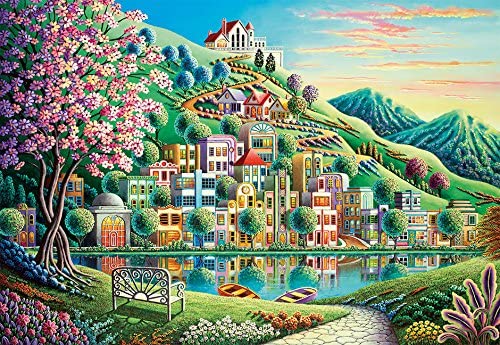 Ravensburger Blossom Park 500 Piece Puzzle image 1