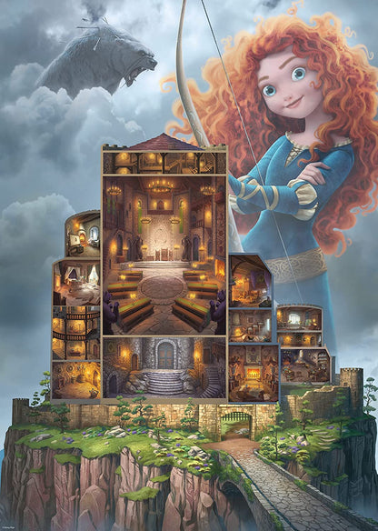 Ravensburger Disney Castle Collection Merida 1000 Piece Puzzle image 1