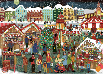 Ravensburger Christmas Market 1000 Piece Puzzle image 1