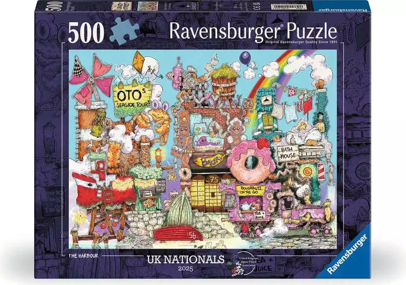 Ravensburger Crazy Street No.1 The Harbour 500 Piece Puzzle image 0