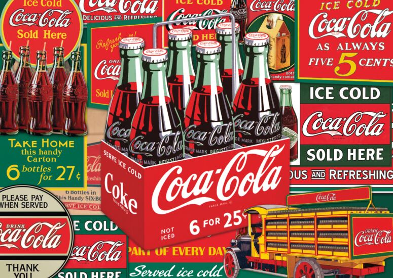 Schmidt Coca Cola Classic 1000 Piece Puzzle image 1