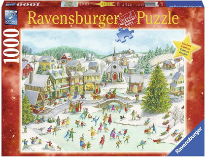 Ravensburger Limited Edition Playful Christmas Day 1000 Piece Puzzle image 0