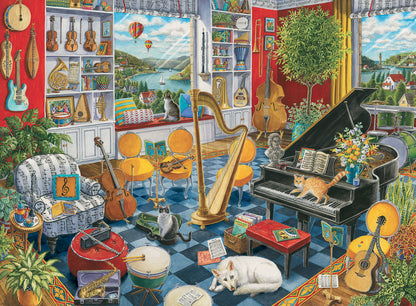 Ravensburger The Music Room 500 Piece Puzzle image 1