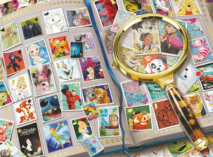 Ravensburger Disney Stamps & Toys 2 x 500 Piece Puzzle image 1