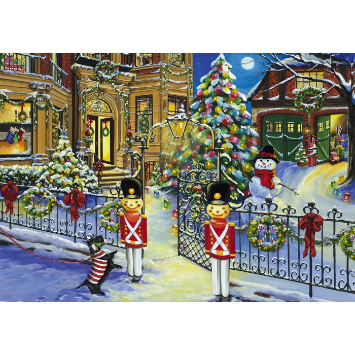Bluebird Christmas House 1000 Piece Puzzle image 1