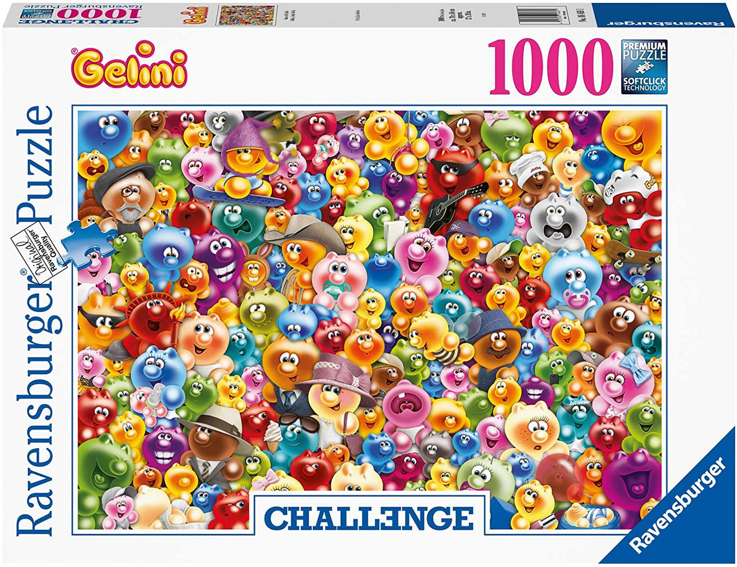 Ravensbuger Gelini Challenge 1000 Piece Puzzle image 0