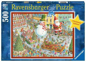 Ravensburger Here Comes Christmas 500 Piece Puzzle image 0
