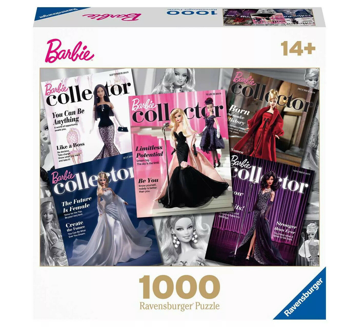 Ravensburger Barbie Fashion 1000 Piece Puzzle image 0
