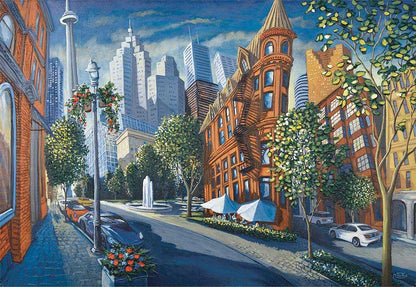 Ravensburger Canadian Collection The Flat Iron 1000 Piece Puzzle image 1