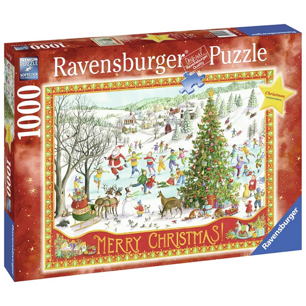 Ravensburger Christmas Limited Edition Winter Wonderland 1000 Piece Puzzle image 0