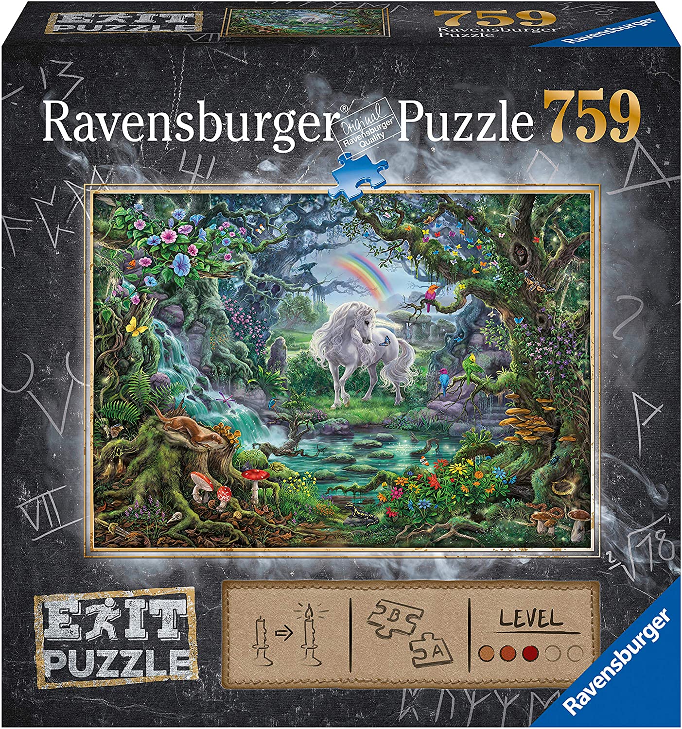 Ravensburger Unicorn 759 Piece Escape Puzzle image 0
