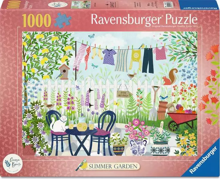 Ravensburger Summer Garden 1000 Piece Puzzle image 0