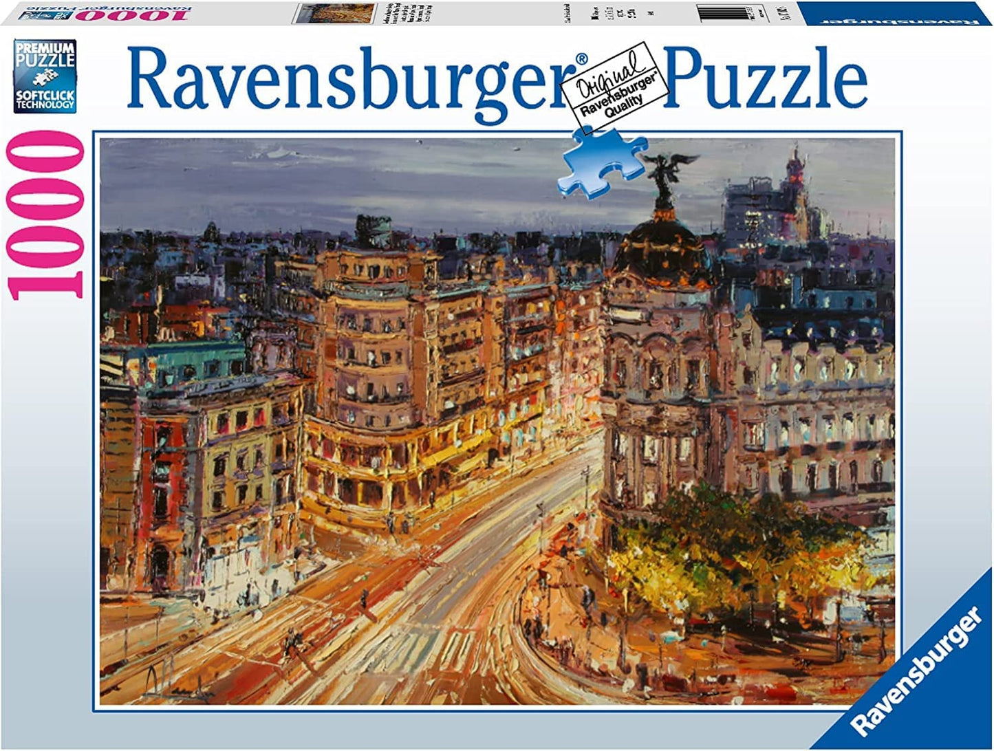 Ravensburger Gran Via, Madrid 1000 Piece Puzzle image 0